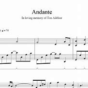 Image result for andante