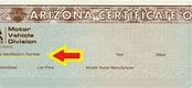Image result for AZ DMV Salvage Title