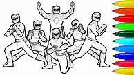 Image result for Mighty Morphin Power Rangers Coloring Book
