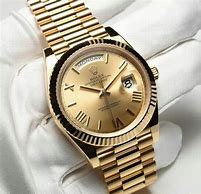 Image result for Men's Gold Rolex Watch