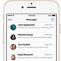 Image result for iPhone Messages Page