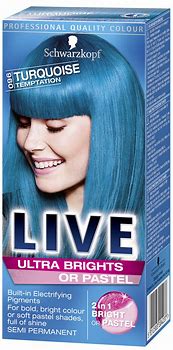 Image result for Turquoise Hair Dye