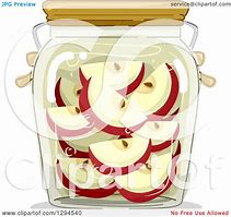 Image result for Jar of Caramel with Apple Clip Art