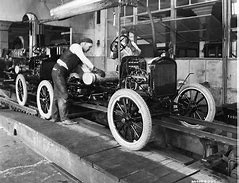 Image result for First Ford Assembly Line