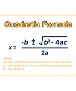 Image result for Quadratic Formula Khan Academy