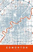 Image result for How to Draw Edmonton Map