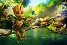 Image result for Baby Groot Wallpaper