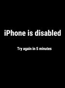 Image result for How to Unlock Disabled iPhone 4