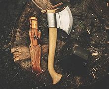 Image result for Tooled Leather Knife Sheath