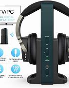 Image result for Wireless Headphones for Connection with TV