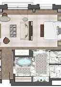 Image result for Luxury Hotel Suite Floor Plans