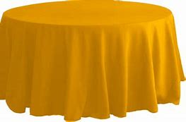 Image result for Transparent Long Yellow Tablecloth