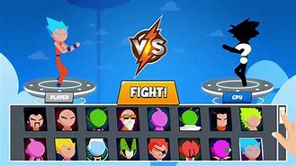 Image result for Dragon Ball Two Player Stickman