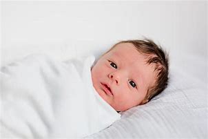 Image result for Newborn Baby Boy with Brown Hair