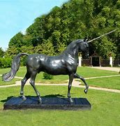 Image result for Life-Size Unicorn Statue