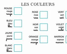 Image result for Apprendre Les Couleurs