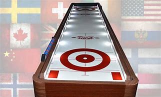 Image result for Shuffleboard Curling Tables