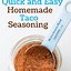 Image result for Homemade Taco Seasoning Everyday Annie