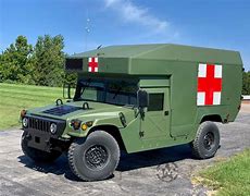 Image result for M997 Ambulance with Trailer