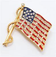 Image result for American Flag Brooch