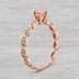 Image result for Rose Gold Pink Diamond Ring