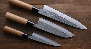 Image result for Japanese Steel Kitchen Knives