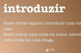 Image result for introducidor