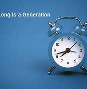 Image result for How Long Is a Generation