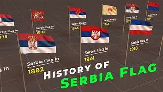 Image result for Serbian Flag through History