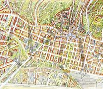 Image result for plan grada zagreba centar