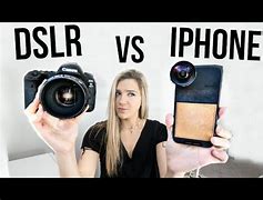 Image result for DSLR vs iPhone