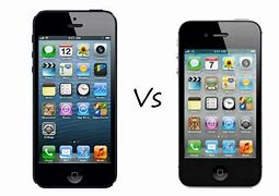 Image result for Apple iPhone 5 vs 4S