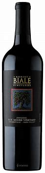 Image result for Robert Biale Zinfandel R W Moore