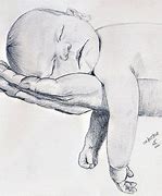 Image result for Baby Jesus Pencil Drawings