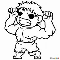 Image result for Hulk Cute Colouring
