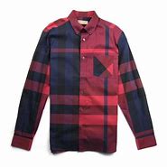 Image result for Red Burberry Shirt