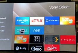 Image result for Sony Smart TV Menu