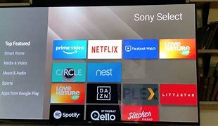 Image result for Sony BRAVIA Select Menu Template