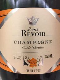 Image result for Louis Prestige Louis Revoir Champagne Brut Black Lable