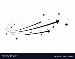 Image result for Shooting Star Vector Art