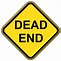 Image result for Dead-End Water Main Sign