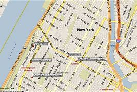 Image result for Harlem New York City Street Map