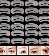 Image result for Eyebrow Stencils Stickers