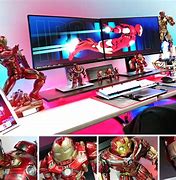 Image result for Iron Man Desk Layout