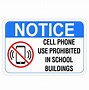 Image result for No Cell Phone Box