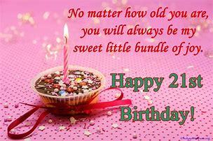 Image result for Happy 21st Birthday Wishes