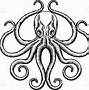Image result for Octopus Design Black