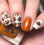 Image result for Fall Gel Nail Art Ideas
