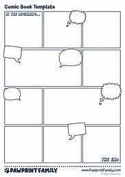 Image result for Graphic Novel Book Templates