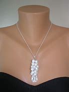 Image result for Pearl Cluster Necklace